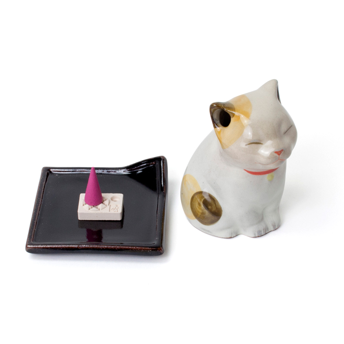 Incense Burner Small Cat