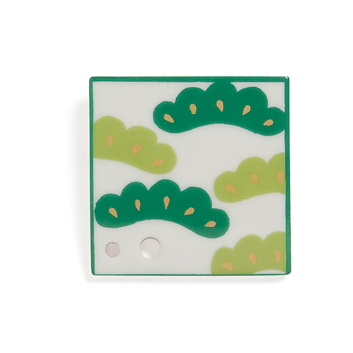 Porcelain Incense Holder Pine Tree/Matsu　★EXPORT-ONLY PRODUCT